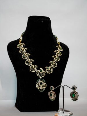 Brass jewellery set