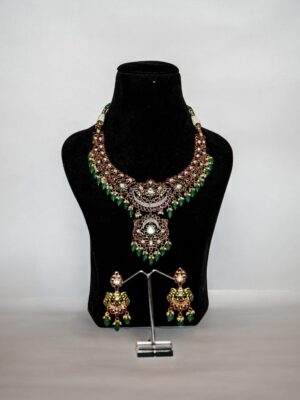 Brass jewellery set