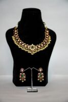 Brass jewellery set